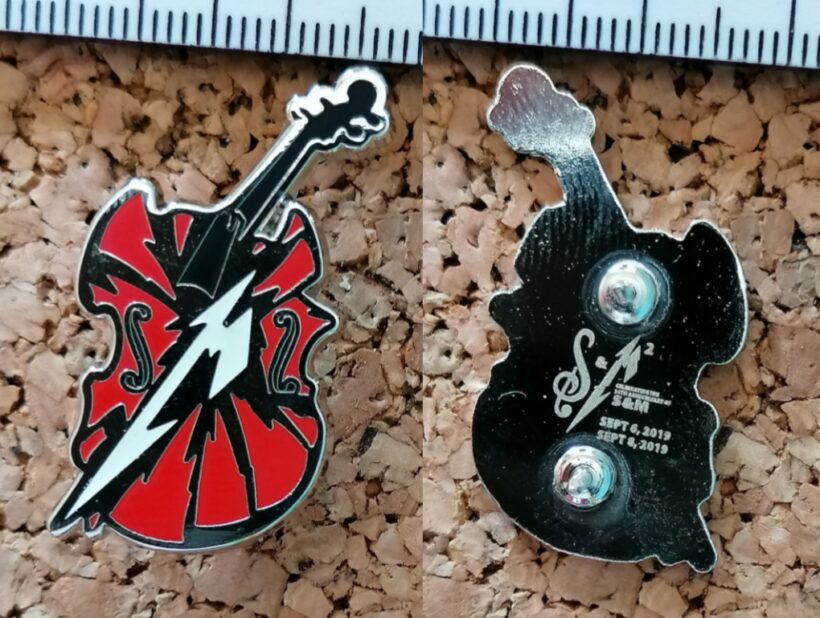 Second picture of S&M2 Enamel Pin