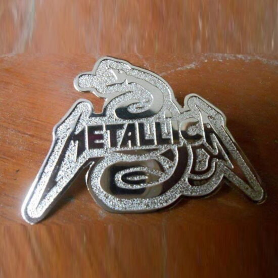 Snake Die Struck Pin