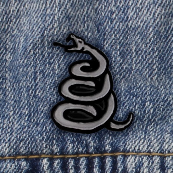 Snake Enamel Pin