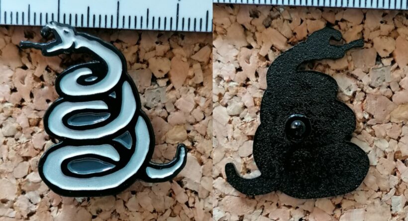 Second picture of Snake Enamel Pin
