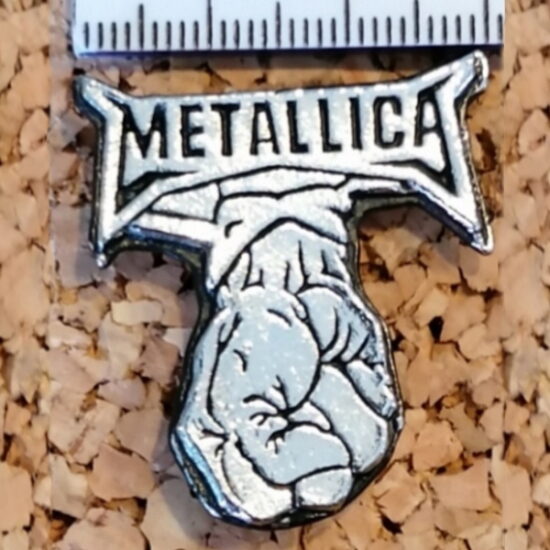 St. Anger Fist Enamel Pin