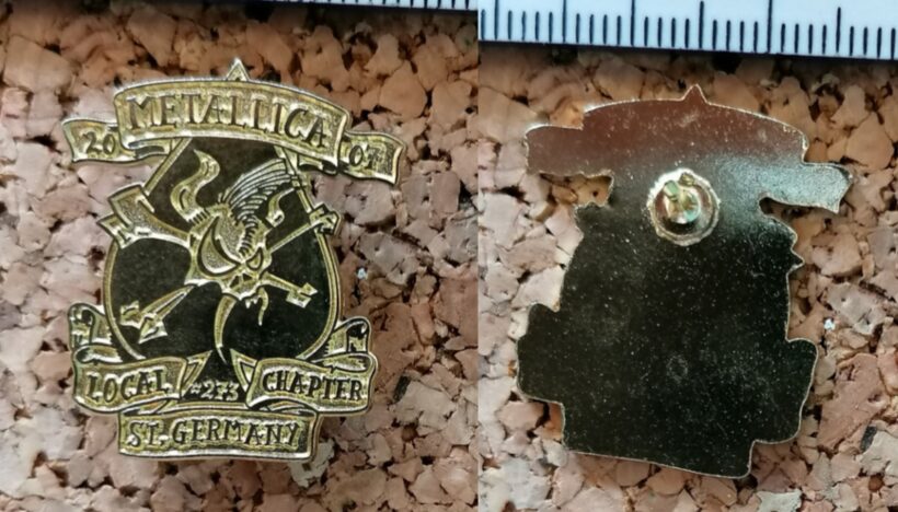 Second picture of X Second picture of St. Germany Enamel Pin