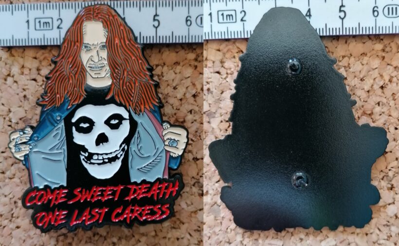 Second picture of Sweet Lovely Cliff - Cliff Burton Enamel Pin