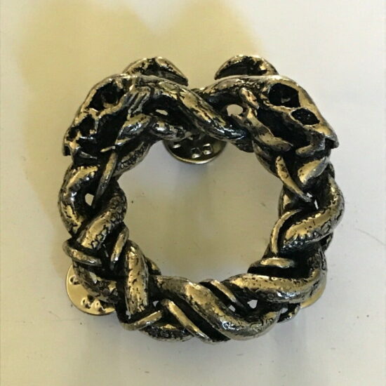 The Struggle Within Pewter Pin