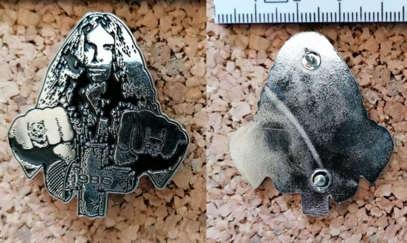 Second picture of Tribute To Cliff Burton Enamel Pin