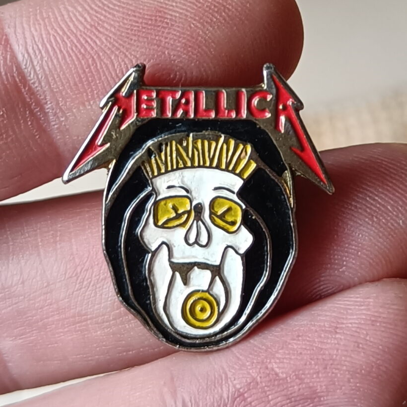 Third picture of Vertigo Enamel Pin Third picture of Vertigo Enamel Pin