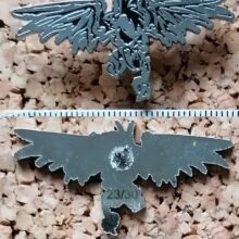 Second picture of X Second picture of Vulturus Enamel Pin