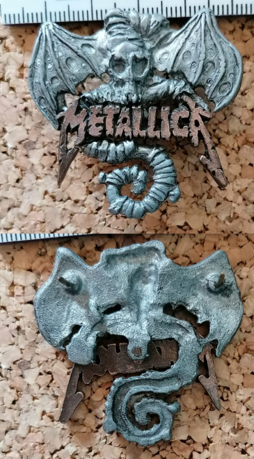 Second picture of Wherever I May Roam Pewter Pin
