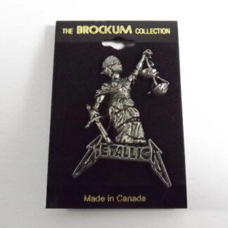 Justice Pewter Pin