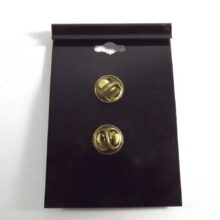 Back of the packaging for Justice Pewter Pin