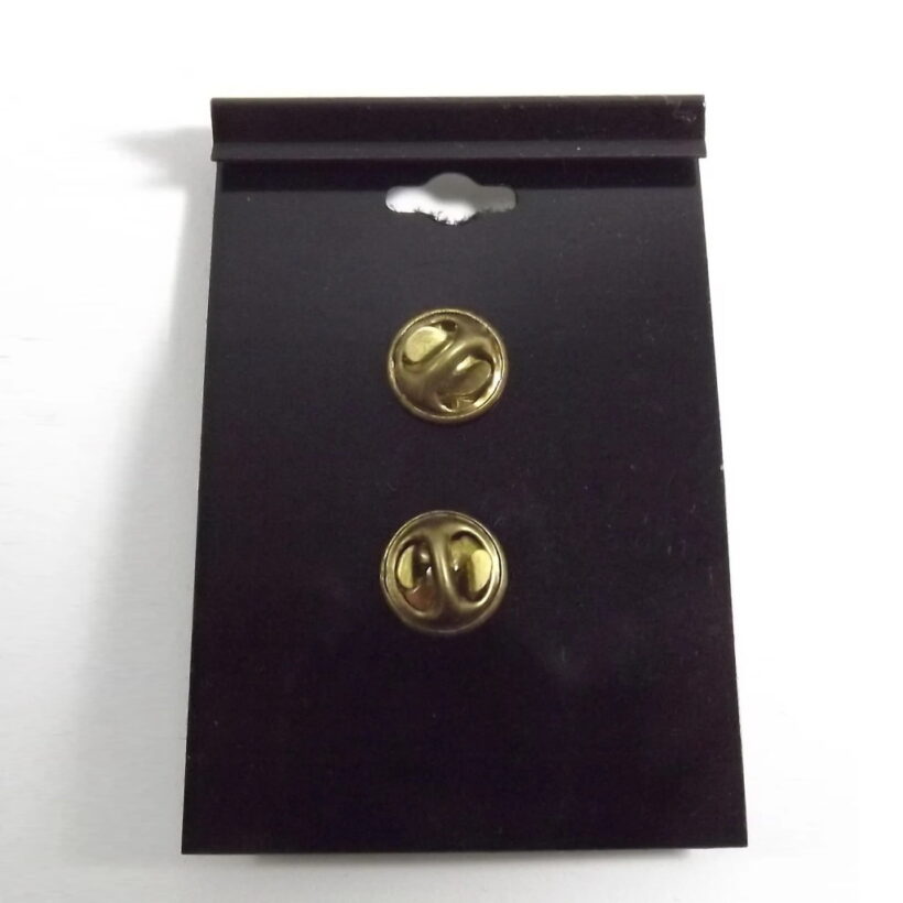 Back of the packaging for Justice Pewter Pin