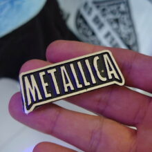 metallica-load-logo-enamel-pin-4 Metallica Kill 'Em All Logo 3D Mold Pin