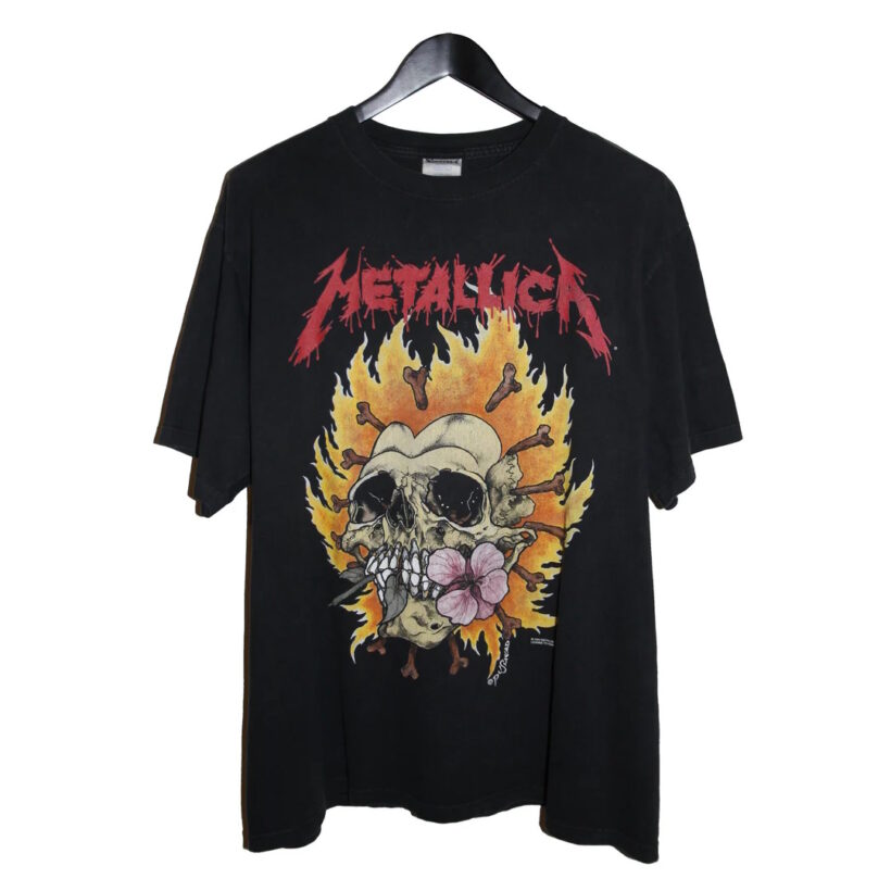 Set-Burning-Flower-shirt1-front