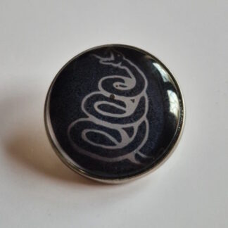 Snake Circular Offset Printed Pin