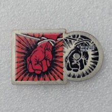 st-anger-album-cover-and-cd-label-offset-printed-pin-1-1