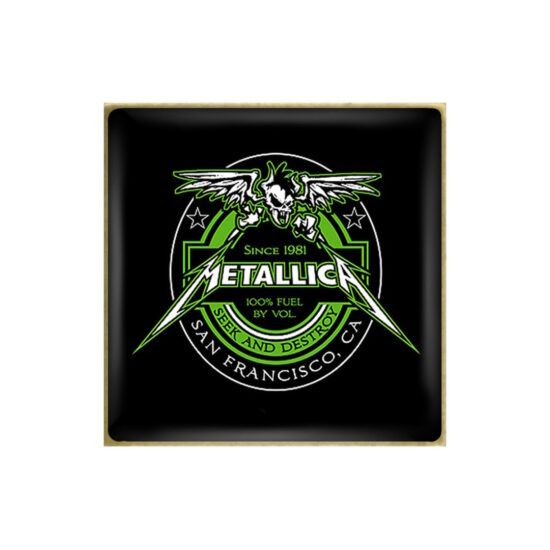 100% Fuel - Seek & Destroy Offset Printed Pin
