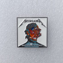 Hardwired... to Self-Destruct Album Cover Enamel Pin Hardwired... to Self-Destruct Album Cover Enamel Pin