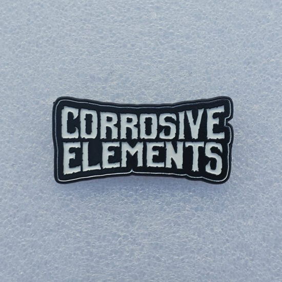 Corrosive Elements Enamel Pin