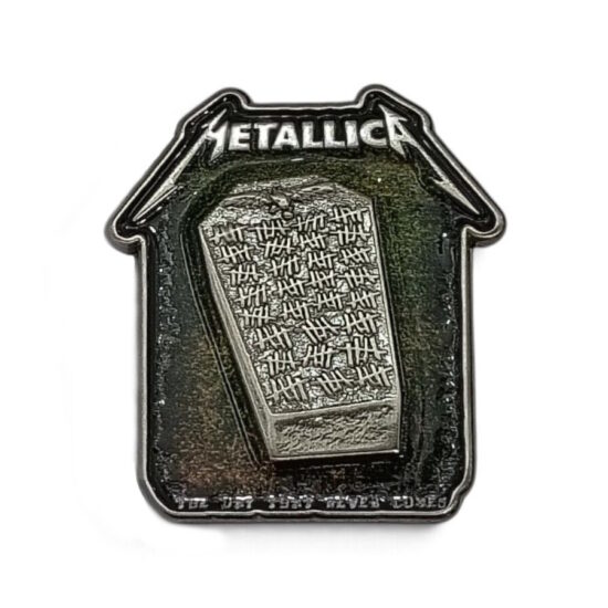 The Day That Never Comes Enamel & Offset Printed Pin