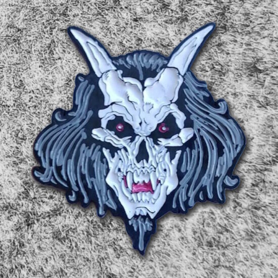 London Demon Enamel Pin