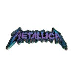Metallica One Logo Enamel Pin (Black and Rainbow - 2026)