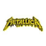 Metallica One Logo Enamel Pin (Black and Yellow - 2026)